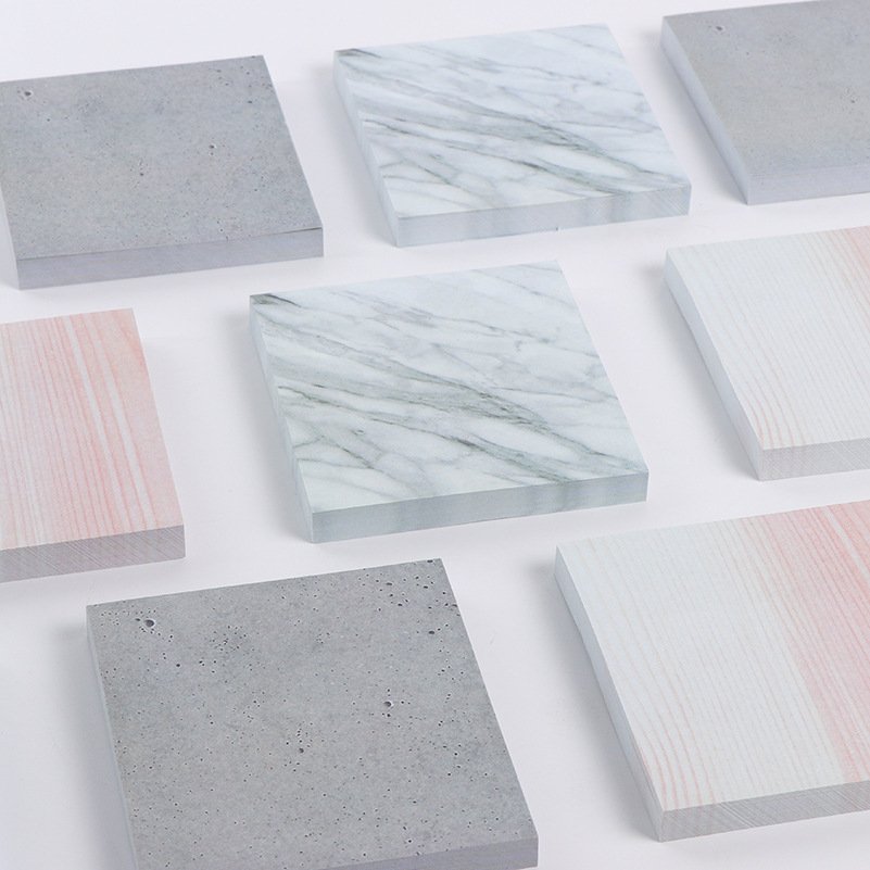 Marble post it notes image