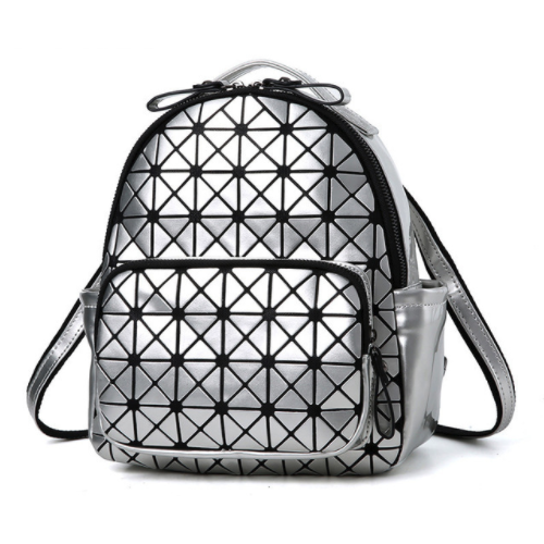 Geometric pattern backpacks image