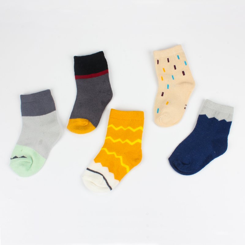 5 pairs baby socks image