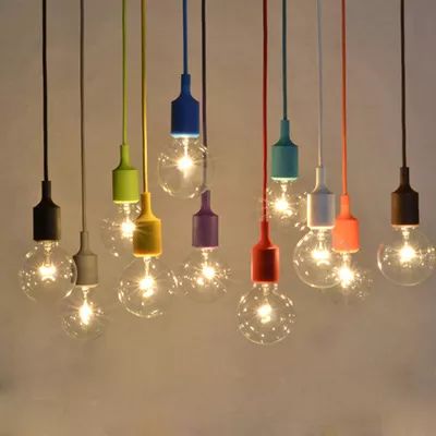 Colorful pendant lamp image