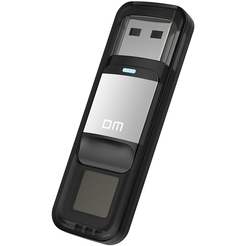 Fingerprint secured 32GB USB drive image