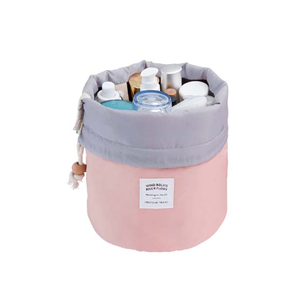 Cosmetic barrel bag image