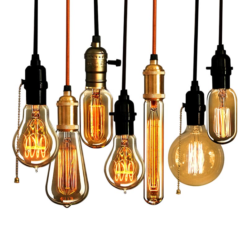 Edison retro bulbs image