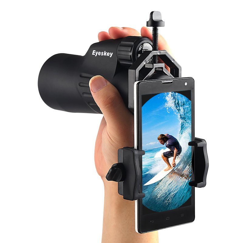 Universal smartphone binocular mount image