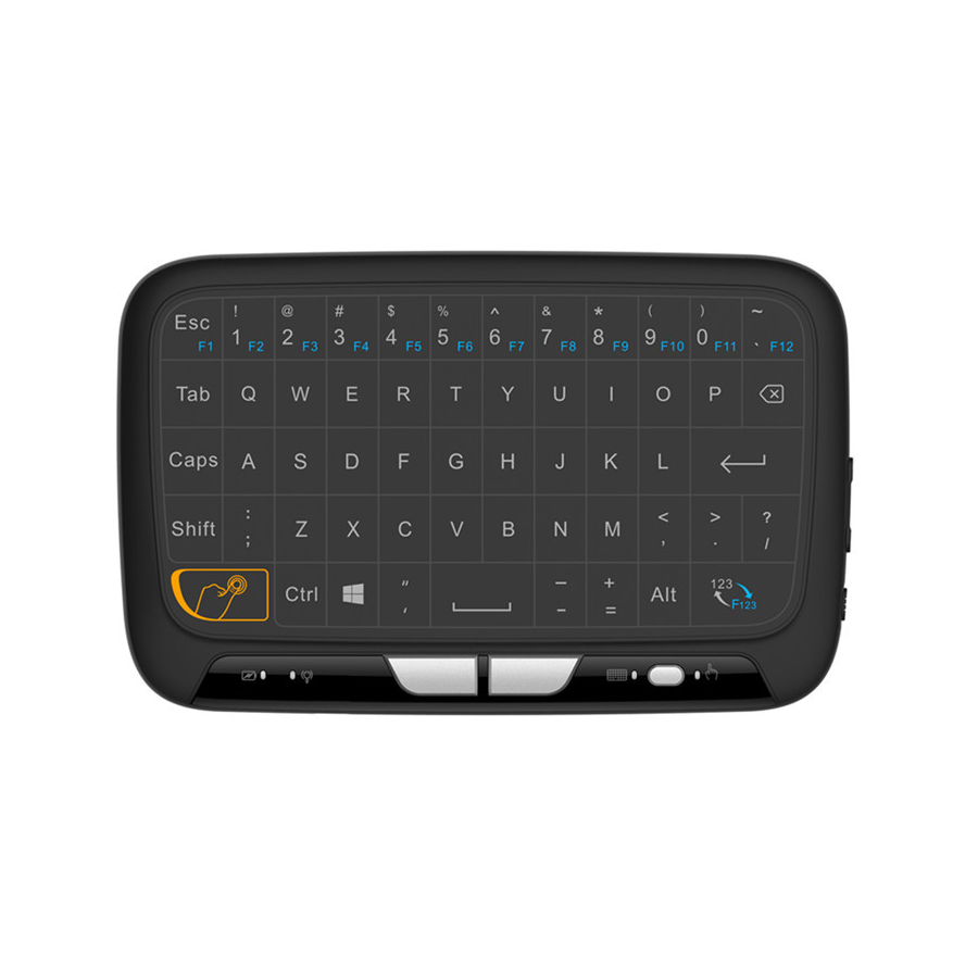 Wireless full touchpad mini keyboard image
