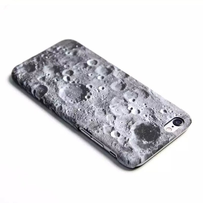 Moon surface iPhone case image