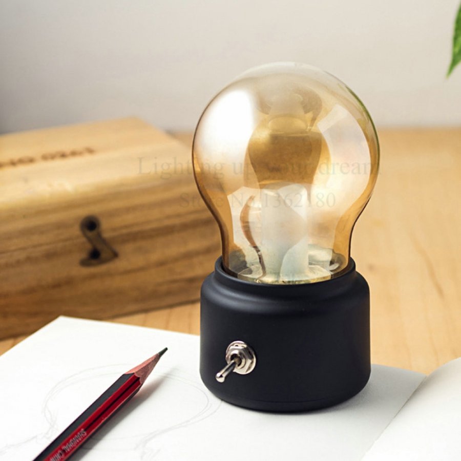Vintage USB desk LED bulb image