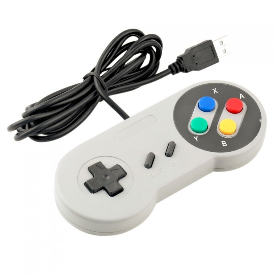 Retro Nintendo style usb controller image
