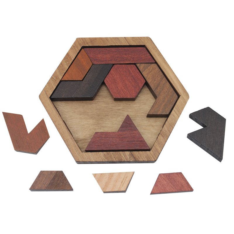 Wooden puzzle image