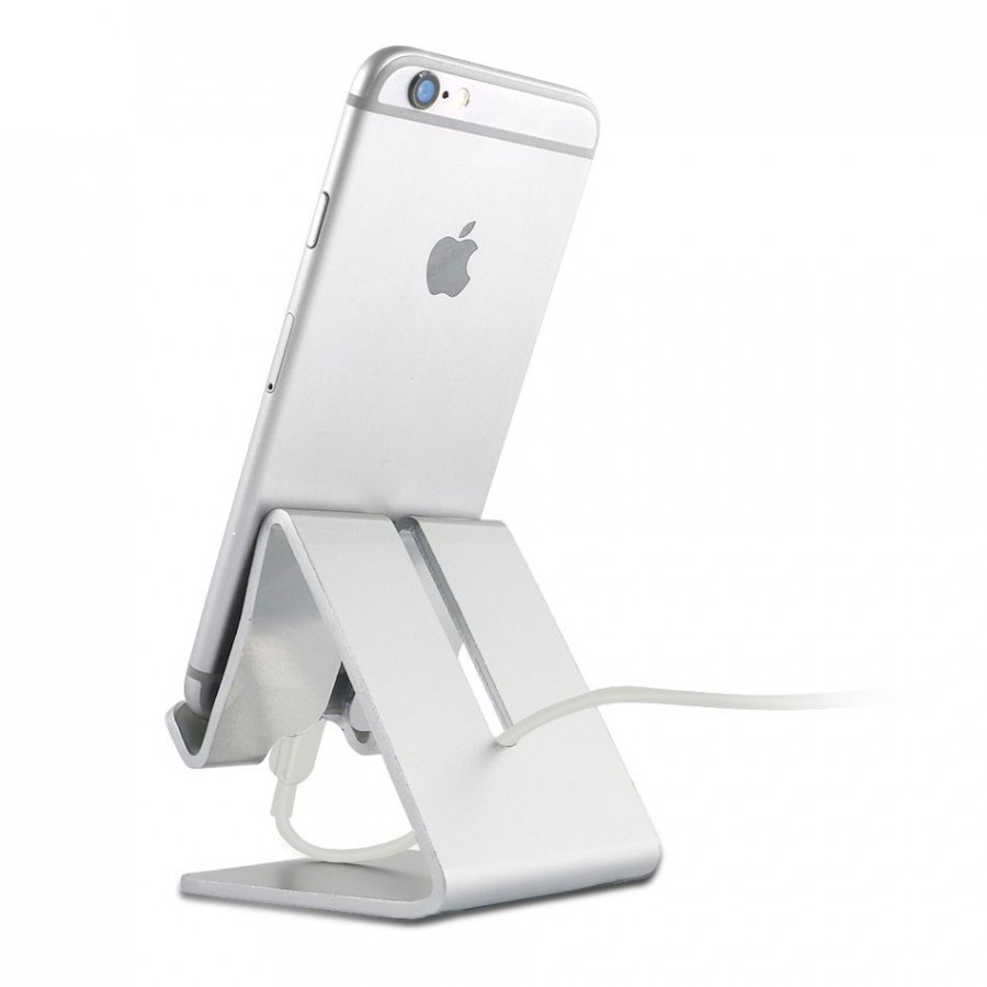Aluminium phone desk stand image