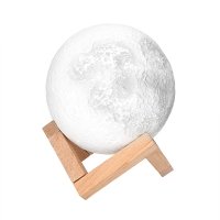 3D moon night light lamp