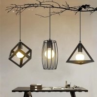 Nordic geometric modern chandelier