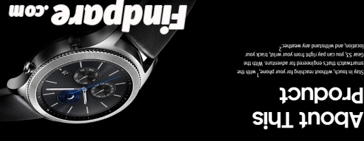 Samsung GEAR S3 CLASSIC smart watch photo 4