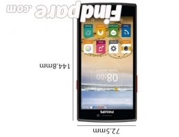 Philips S337 smartphone photo 3