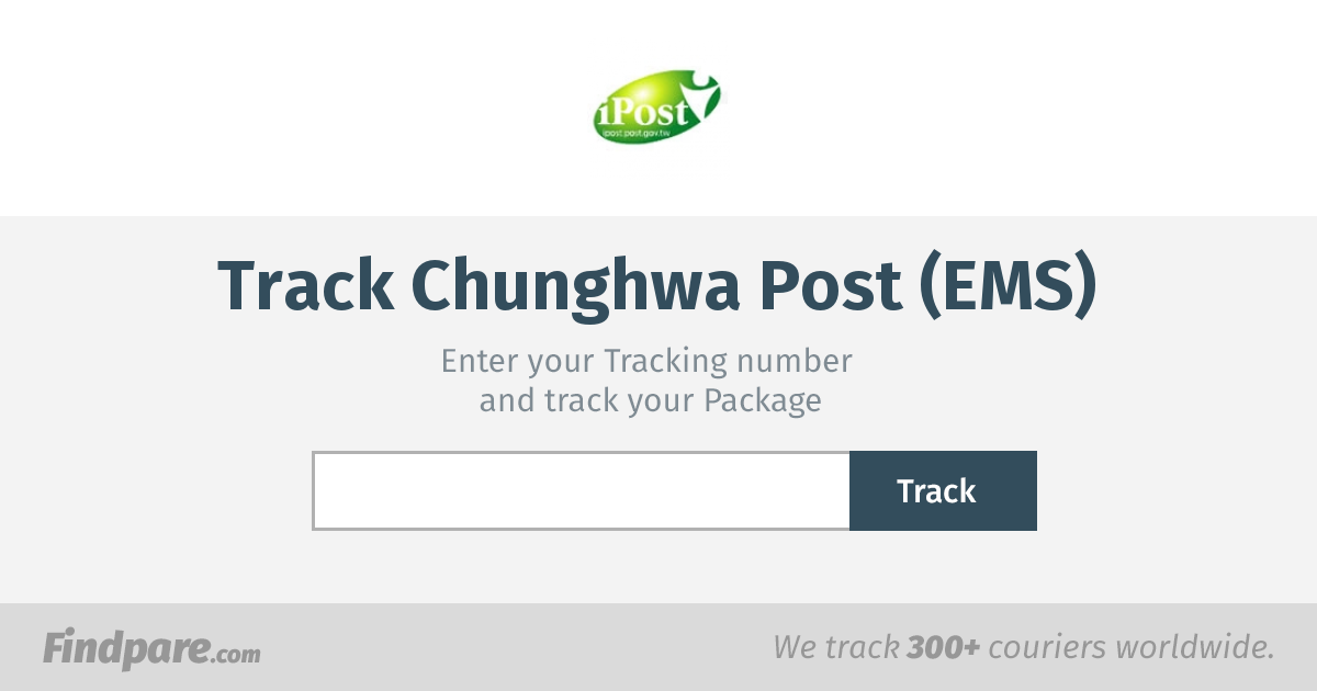 Chunghwa Post (EMS) Tracking Get Updates And Track Your Package In