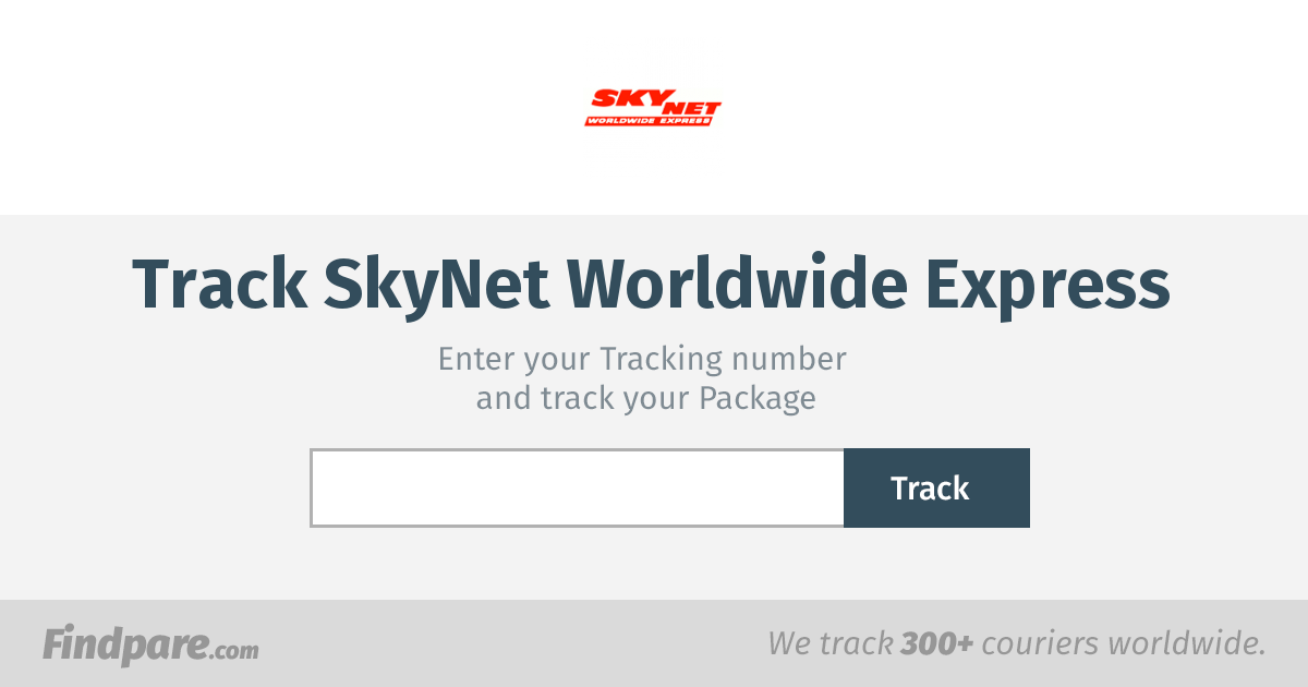 Skynet tracking number