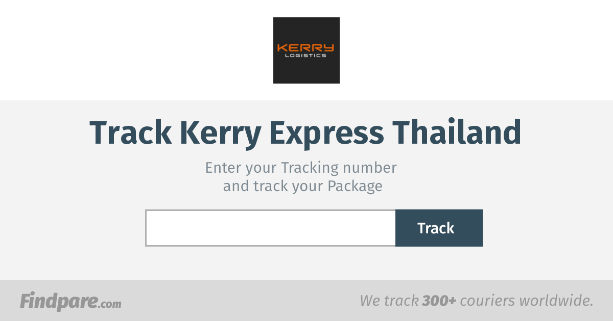 Kerry Express Thailand Tracking Get Updates And Track Your Package In
