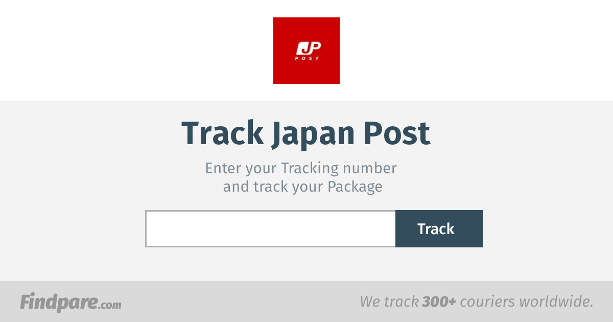 japan post surface mail tracking