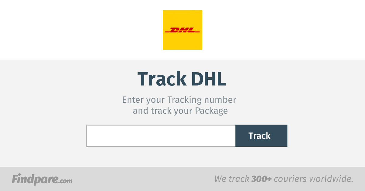 Dhl tracking get updates and track your package in real time