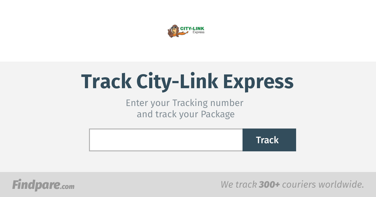 Citylink tracking