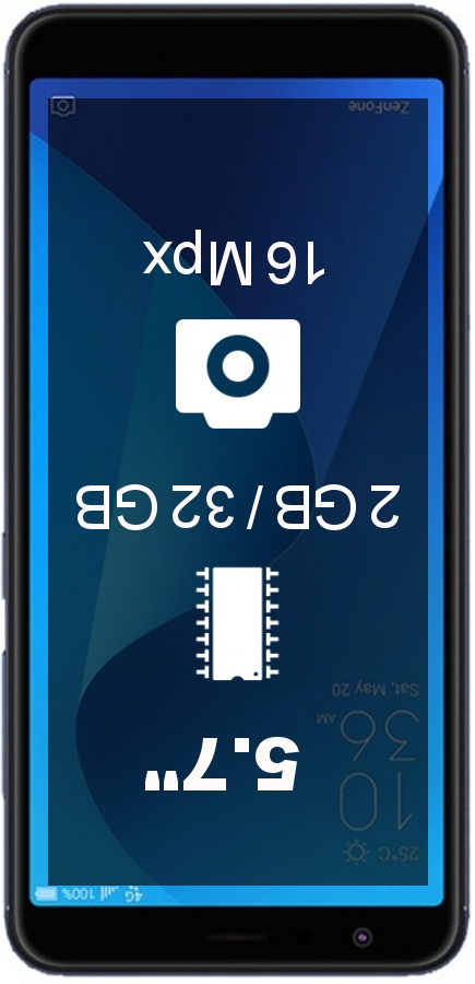 ASUS Zenfone Max Plus ZB570TL 32GB CN smartphone