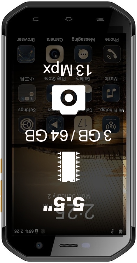 E&L S60 3GB 64GB smartphone