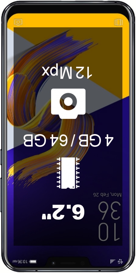 ASUS ZenFone 5 ZE620KL VA 4GB smartphone