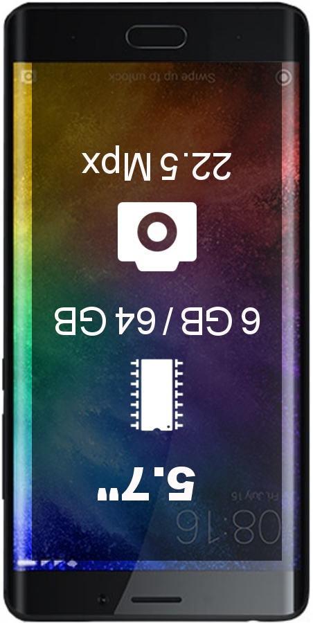 Xiaomi Mi Note 2 6GB 64GB smartphone