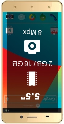 Maxwest Astro X55 LTE smartphone