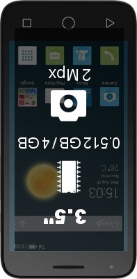 Alcatel Pixi 3 3.5 3G smartphone