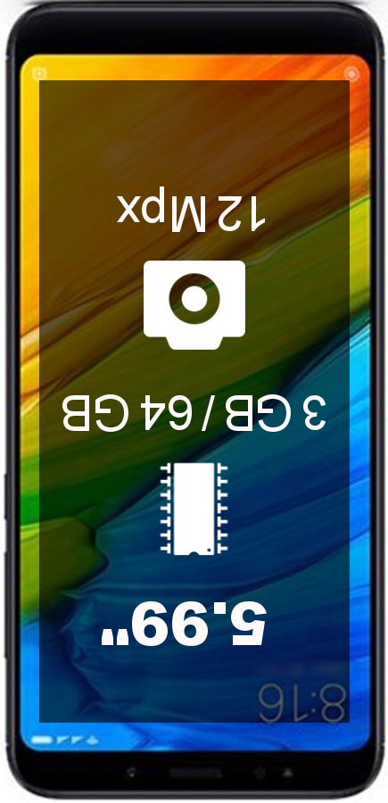 Xiaomi Redmi 5 Plus 3GB 64GB smartphone