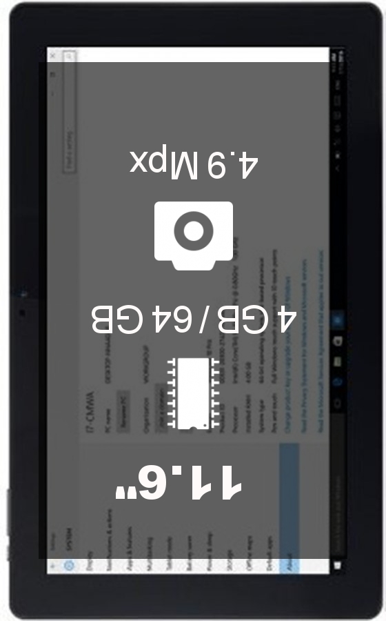 Cube i7 4GB 64GB tablet