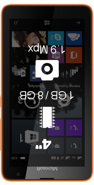 Microsoft Lumia 430 Dual SIM smartphone