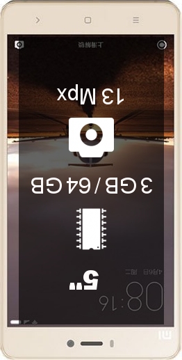 Xiaomi Mi4S 3GB 64GB smartphone
