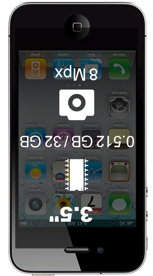 Apple iPhone 4s 32GB smartphone