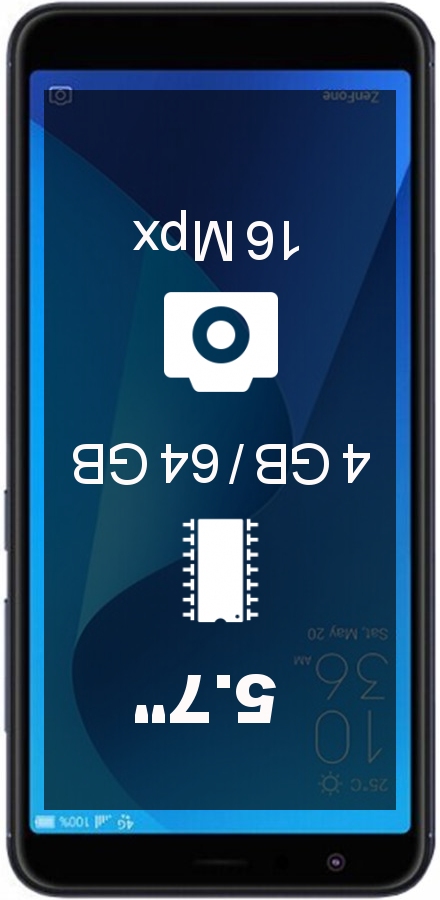 ASUS ZenFone Peg 4S Max Plus X018DC 4GB 64GB smartphone