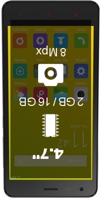 Xiaomi Redmi 2A Enhanced Edition smartphone