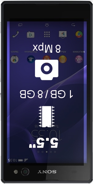 SONY Xperia C3 DUAL SIM smartphone