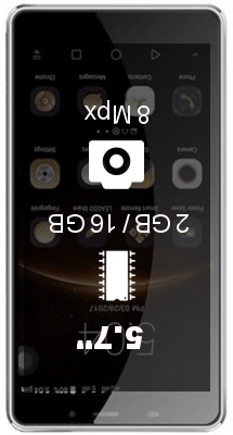 Leagoo M8 2GB 16GB smartphone