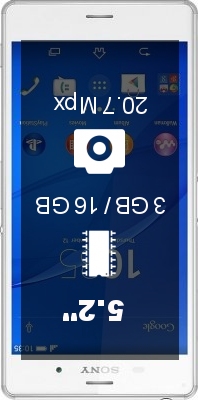 SONY Xperia Z3 Dual SIM 6633 smartphone