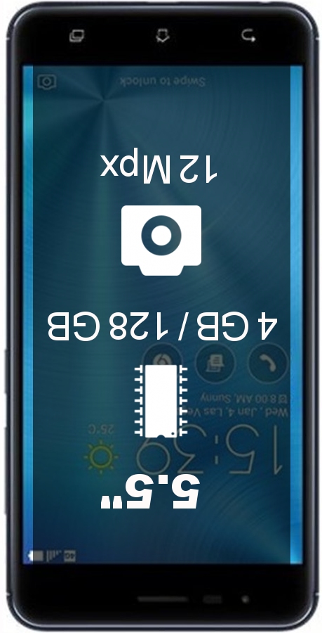 ASUS ZenFone 3 Zoom ZE553KL 128GB smartphone