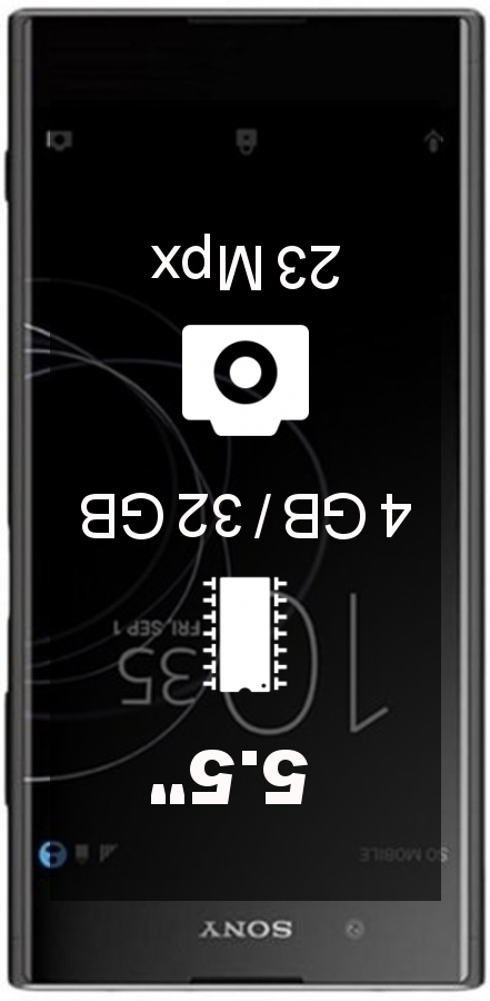 SONY Xperia XA1 Plus G3416 4GB 32GB smartphone