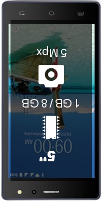 Lava A82 smartphone