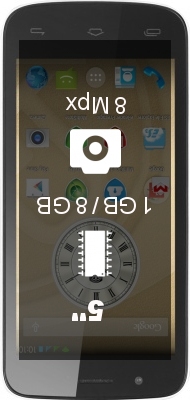 Prestigio MultiPhone 5504 DUO smartphone