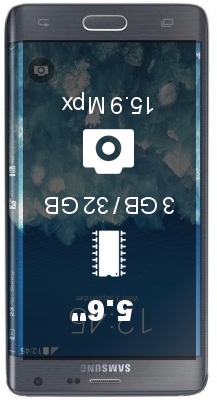 Samsung Galaxy Note Edge smartphone