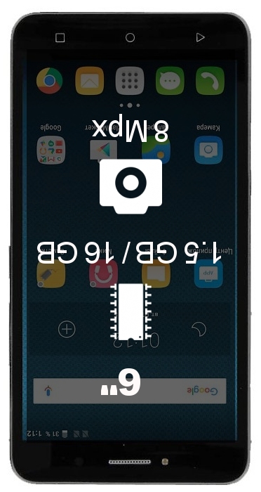 Alcatel Pixi 4 (6) 4G 16GB smartphone