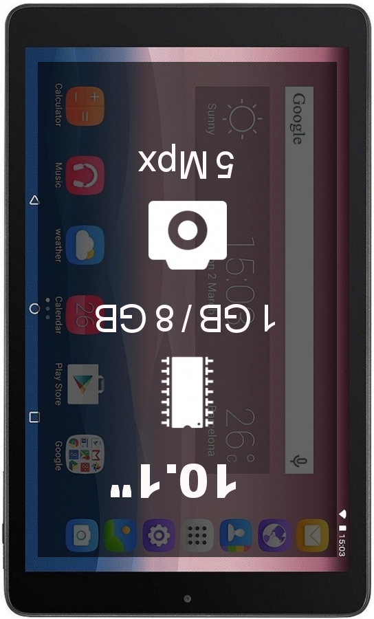 Alcatel OneTouch Pixi 3 (10) 8GB tablet