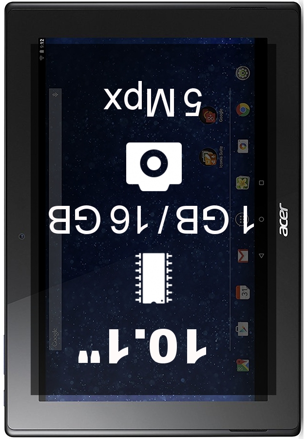 Acer Iconia Tab 10 A3-A30 1GB 16GB tablet