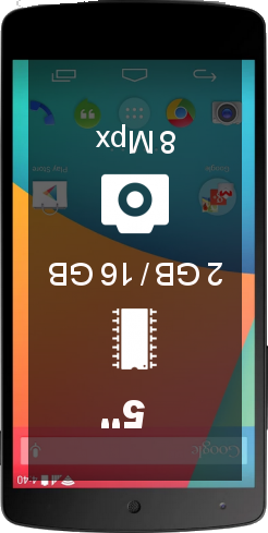 LG Google Nexus 5 16GB smartphone