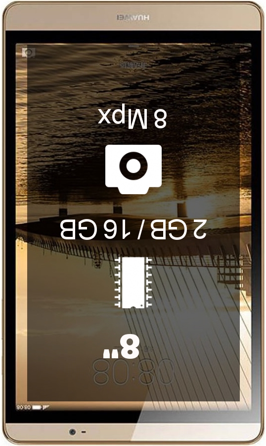 Huawei MediaPad M2 8.0 2GB 16GB 3G tablet